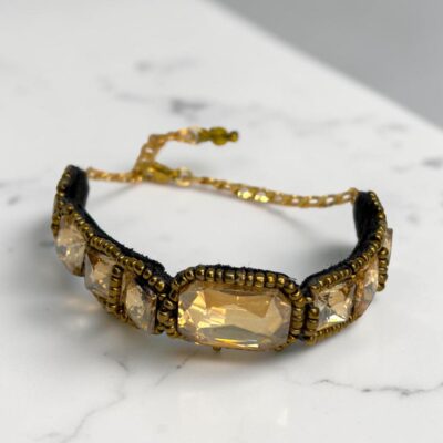 Pulsera Cristales Champagna