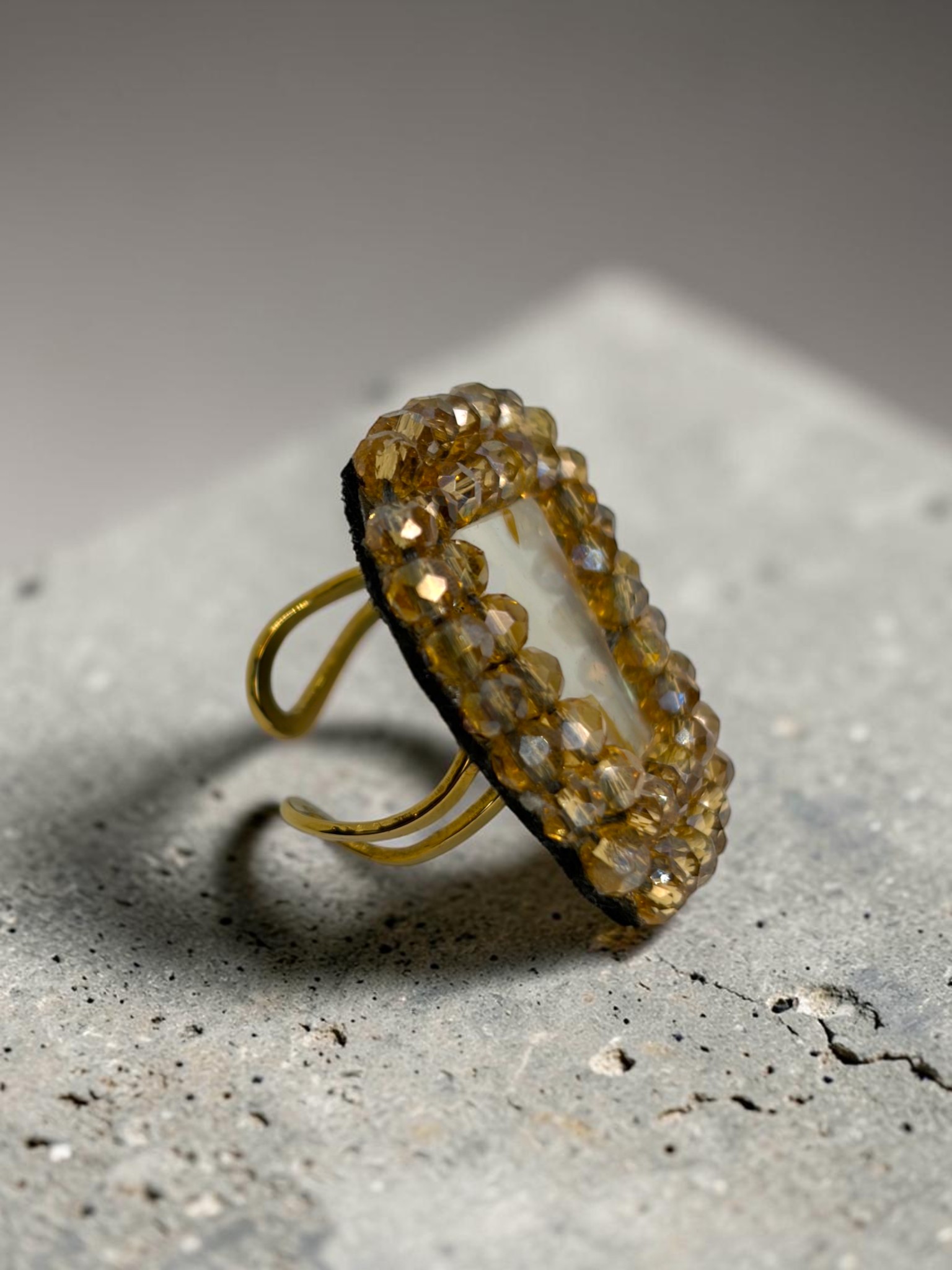 Anillo Rombo Nácar