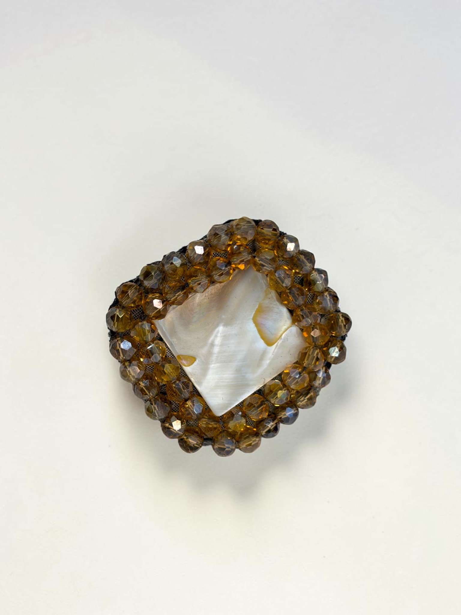 Anillo Rombo Nácar
