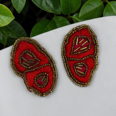 Aro Mariposa Rojo