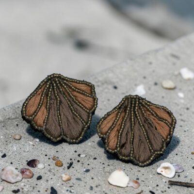 Aro Shell Rosa Gris