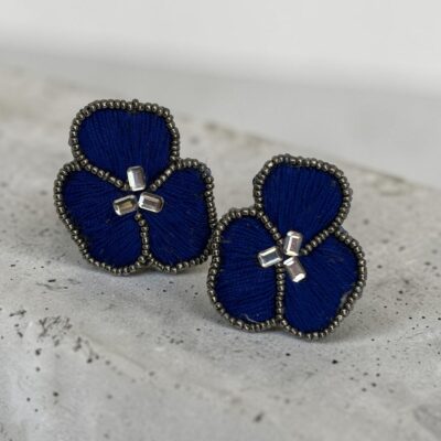 Aro Trébol Azul rey