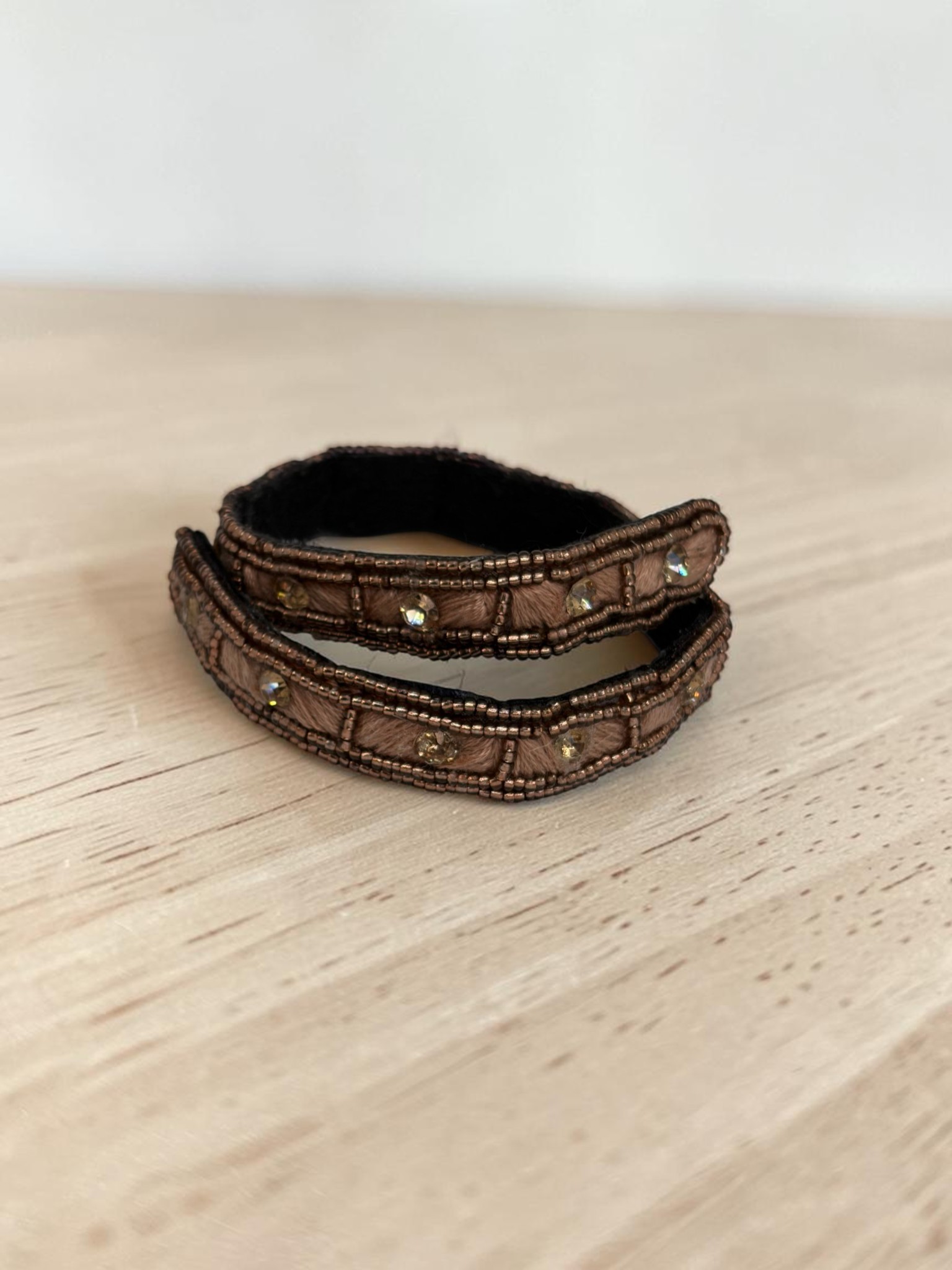 choker rosa viejo